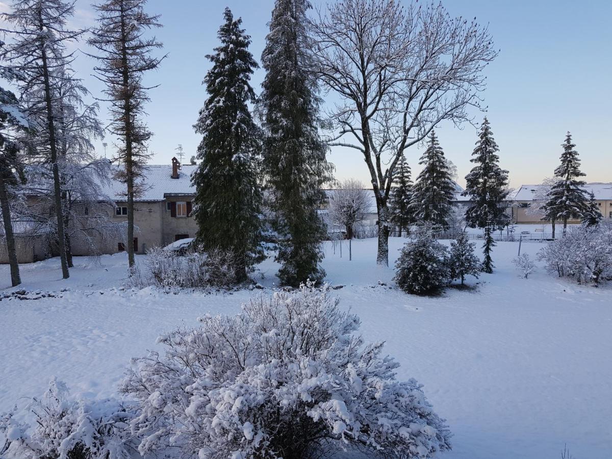 La Pause O Logis Hotel Saint-Laurent-du-Jura Buitenkant foto